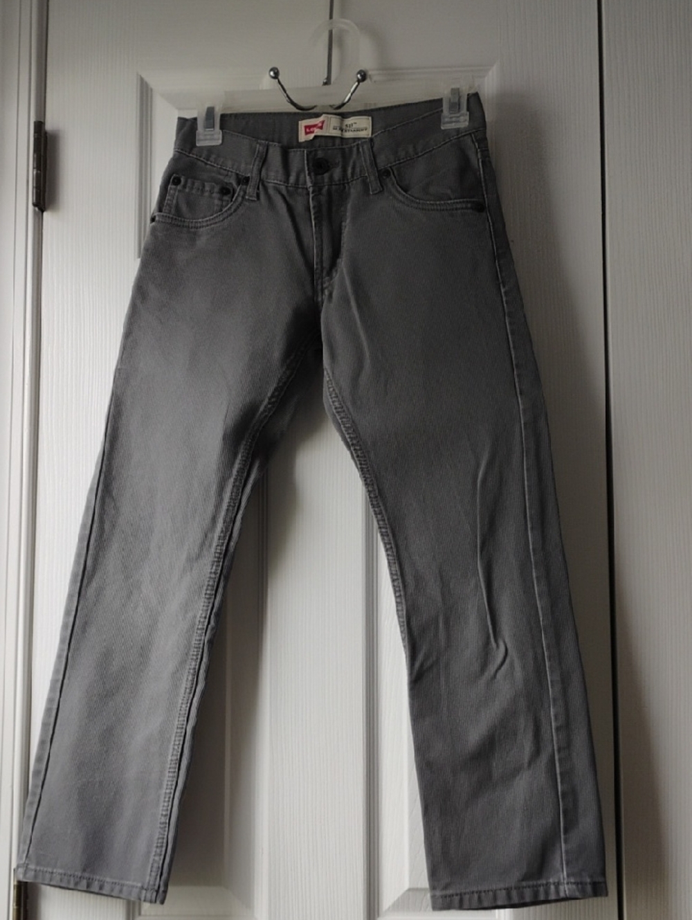 Levi's Kids Gray Straight-Leg Jeans